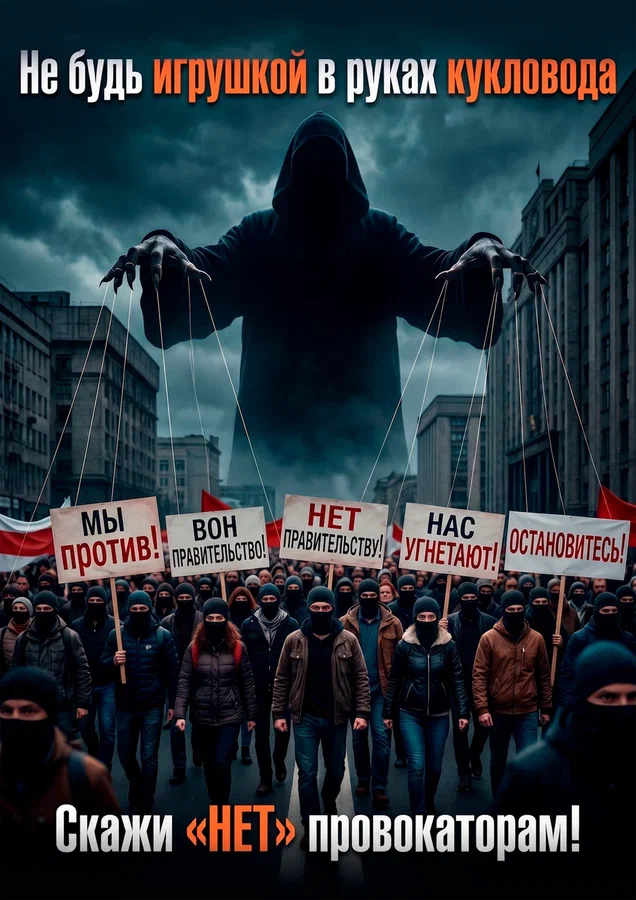 Не дай собой манипулировать. Думай. Решай. Выбирай сам